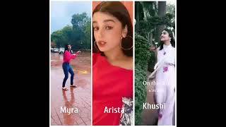 Myra singh Arista Mehta Khushi Bhardwaj different reels [upl. by Anerhs335]