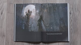 Artbook  Bloodborne Official Artworks  preview quotpage by pagequot [upl. by Brannon236]