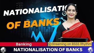 Nationalization of Banks in India  Banking System in India  UPSC  RAS  UPPCS indianeconomy [upl. by Marcela448]