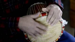 Tonbak mood on djembe [upl. by Aikahc]