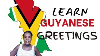 How to greet people like a real Guyanese [upl. by Notsrik511]