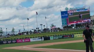 Kannapolis Cannon Ballers 7th inning stretch 73122 [upl. by Copland]