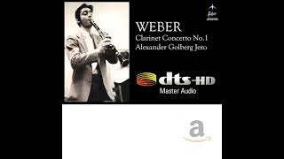 Weber Clarinet Concerto No1 by Alexander Golberg Jero [upl. by Ahsinnor]