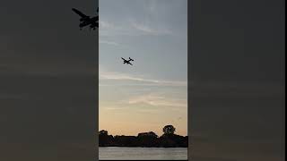 Warbirds at Sunset oshkosh warbirds aviation generalaviation avgeek [upl. by Chelsie]