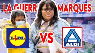 LIDL vs ALDI  QUI EST LE MOINS CHER [upl. by Yeldahc]