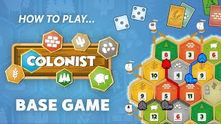 Colonist io  How to Play Catan Online [upl. by Hasen]