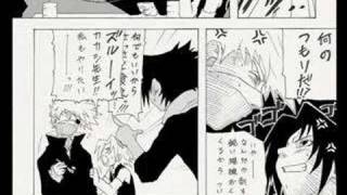 Sasusaku doujinshi 2 sasuke vs kakashi サスサク 同人誌 カカシvｓサスケ [upl. by Rayford]