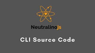 Neutralinojs CLI source code explanation [upl. by Oilime]