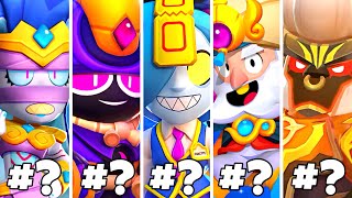 BEST SKIN FOR EVERY BRAWLER IN BRAWL STARS July 2024 [upl. by Salita]