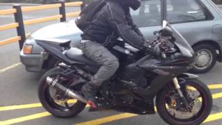 Yamaha R6 2005 sound check 2 [upl. by Htrap]