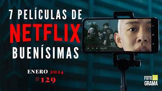 ¿No sabes qué ver 7 Buenas Películas en NETFLIX  Fotograma 24 con David Arce [upl. by Kotto]