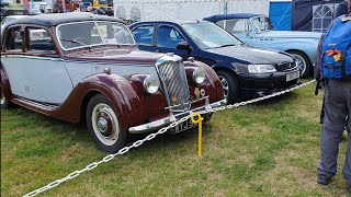 Crash Box and Classic Car Club Stand  Powderham 49th HVG 2024 [upl. by Enelec]