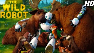 The Wild Robot 2024 Full English Movie  Kit Connor  Pedro Pascal Bil Night  Review And Facts [upl. by Barbabra]