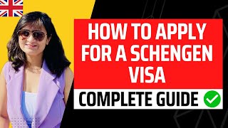 How to Apply for Schengen Visa Online From UK   Complete Guide  Documents Process  Funds [upl. by Yregram590]