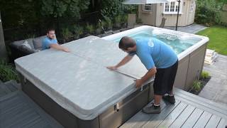 Amazing Swim Spa Installation [upl. by Refynnej]