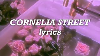 Taylor Swift  Cornelia Street Lyrics [upl. by Natehc945]