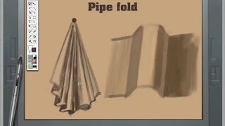 How to Draw and Paint Clothes and Folds [upl. by Leakim535]