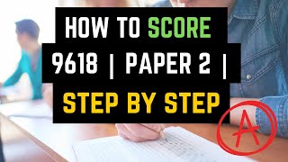 A Level Computer Science 9618 Paper 2 Easy Tips amp Strategies [upl. by Filippa]