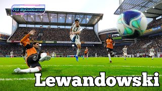 ROBERT LEWANDOWSKI FAST GOAL  PES 2021 [upl. by Adamec]