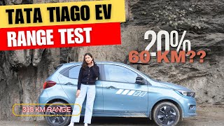 Tiago EV Range Test in Nepal [upl. by Burney177]