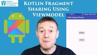 Kotlin Fragment Data Sharing Using ViewModel [upl. by Plossl19]