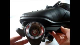 Riedell R3 Skates Black Speed Jam Roller Derby Skates [upl. by Gottlieb852]