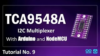 TCA9548A Demo with ESP32 [upl. by Oelc]