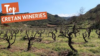 4 Best Cretan Wineries To Visit in Chania Crete in Greece [upl. by Tenrag206]