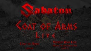 Sabaton  Coat of Arms  Live Lyrics English amp Deutsch [upl. by Dunham]