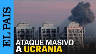 GUERRA UCRANIA  Rusia lanza un ataque masivo con drones y misiles contra Ucrania  EL PAÍS [upl. by Linnea]