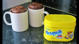 Recette 145  Nesquik Mug Cake [upl. by Muiram]