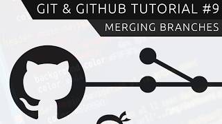 Git amp GitHub Tutorial for Beginners 9  Merging Branches amp conflicts [upl. by Netsruk]