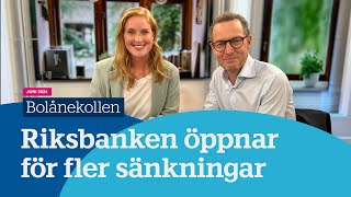 Riksbanken lämnar styrräntan oförändrad [upl. by Cate]