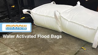 Minnow™ Flood Bags  Inflatable Gel Filled Sandbag Alternative [upl. by Wj]