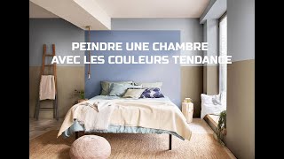 Peindre une chambre avec les couleurs tendance [upl. by Nimesay]