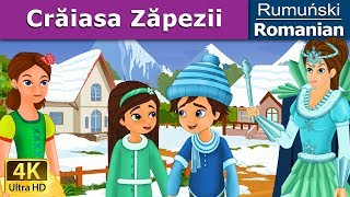 Crăiasa Zăpezii  The Snow Queen in Romana  Romanian Fairy Tales [upl. by Martres]