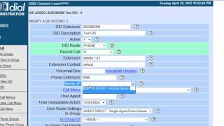 How to setup Vicidial Inbound Numbers DIDs [upl. by Raclima]