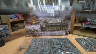 Unboxing Border Models BT028 PanzerKampfWagen 135 Scale Kit [upl. by Aicella]