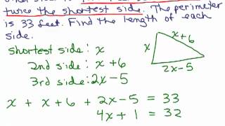 Triangle Perimeter 1 [upl. by Araccot]