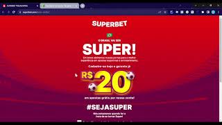 Superbet  Cadastro é Confiável PAGA MESMO VEJA ISTO ANTES [upl. by Gardas]