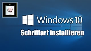 Windows 10 Schriftarten installieren  So Gehts [upl. by Hara]