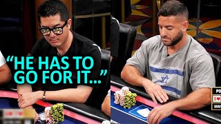 This Is What Bluff Spots Look Like At The Highest Level Of Poker [upl. by Tri554]