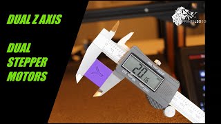 Dual Z axis on the Voxelab Aquila with Dual stepper Motors [upl. by Fontana]