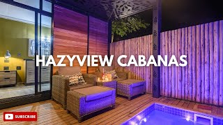 Rustic luxury at Hazyview Cabanas Mpumalanga [upl. by Yeuh892]