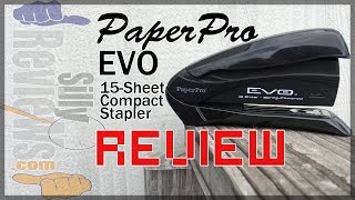 PaperPro Evo 15 Sheet Stapler Review [upl. by Normie34]