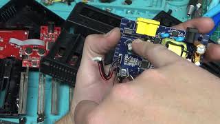 NiteCore i4 vs XTAR VC4 teardown 18650 lithium battery chargers [upl. by Nadabas]