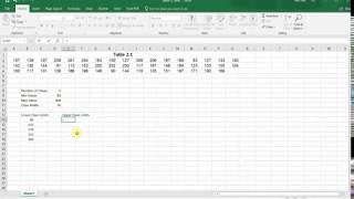 How to Find Lower Class Limits LCL and Upper Class Limits UCL [upl. by Conway127]