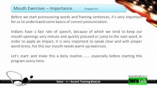 Accent Training  Neutral Accent amp Mouth  Jaw Exercises [upl. by Lemuela54]