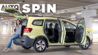 Chevrolet Spin como é o espaço para levar até 7 pessoas [upl. by Gnouh901]