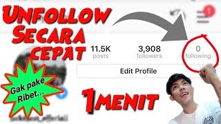 CARA CEPAT UNFOLLOW DI INSTAGRAM SECARA MASSAL  ASSISTENT FOLLOWERS 100 SUKSES [upl. by Alet]